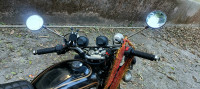 Black Royal Enfield Bullet Standard 350