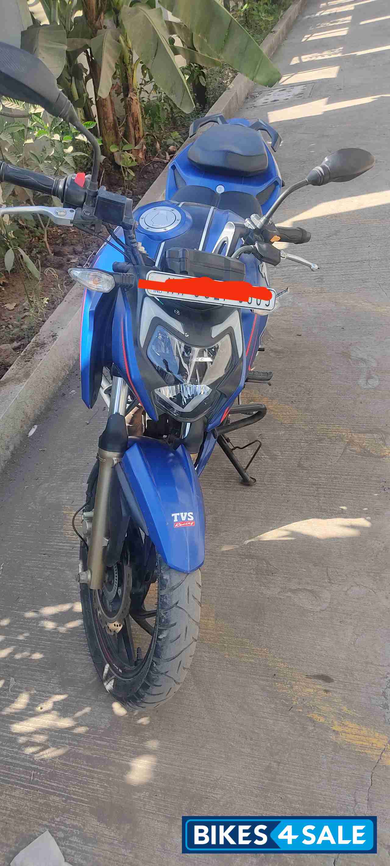Matt Blue TVS Apache RTR 200 4V ABS