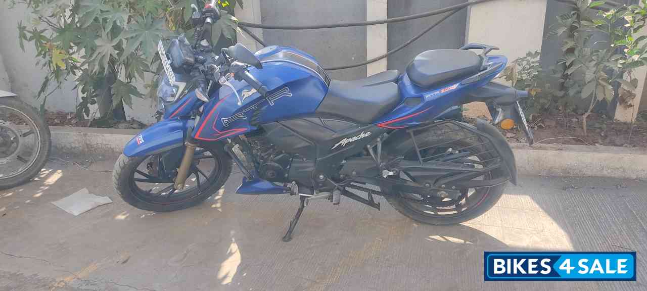 Matt Blue TVS Apache RTR 200 4V ABS