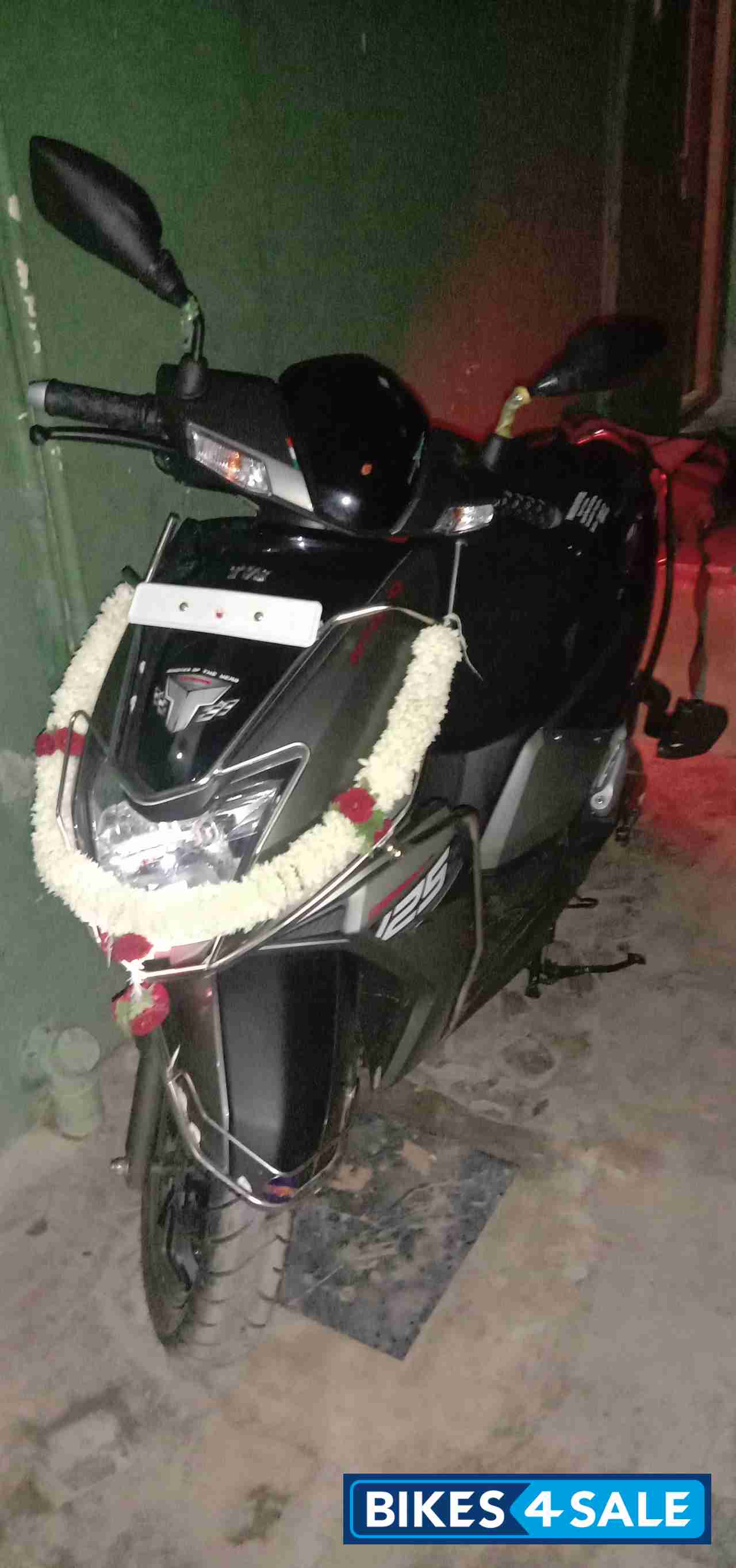 Grey Colour TVS NTORQ 125 BS6