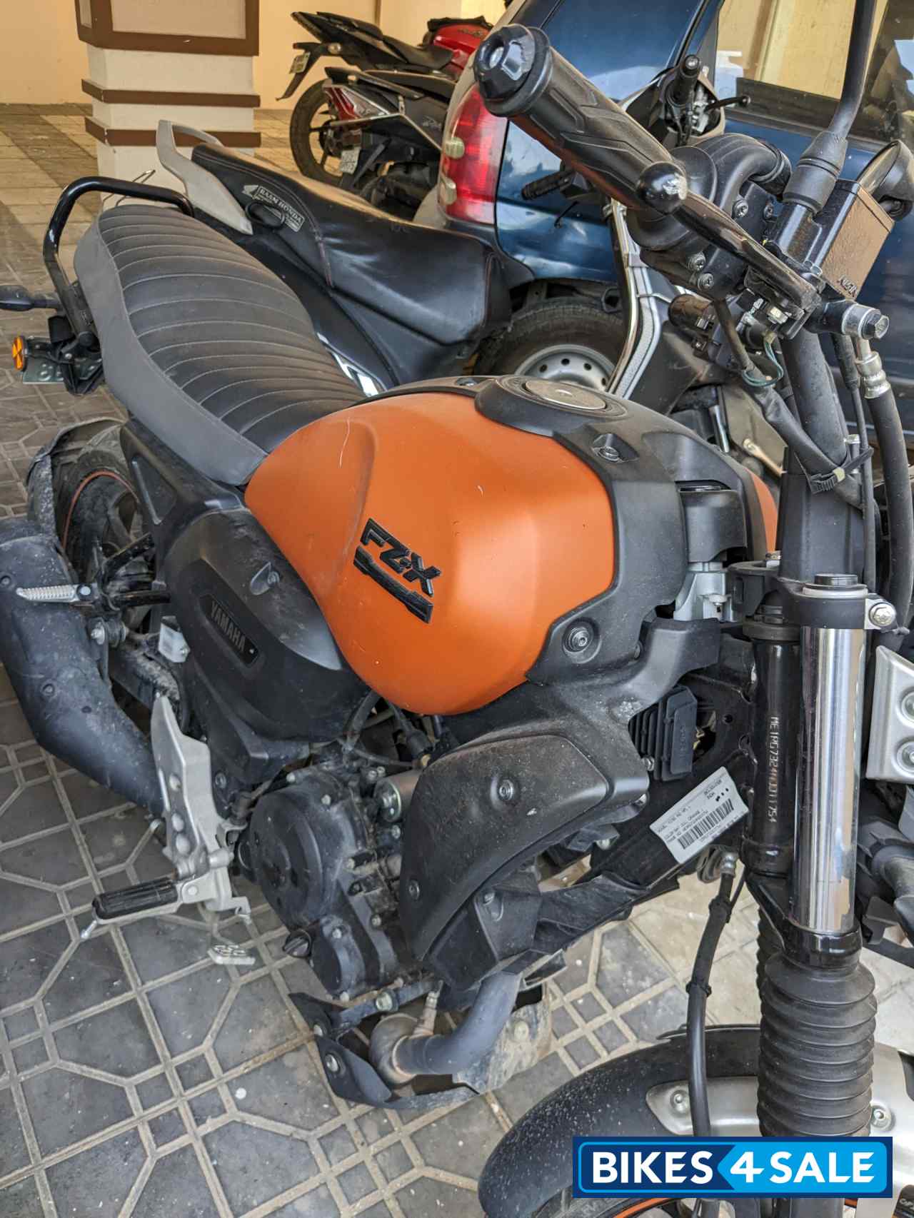 Matt Copper Yamaha FZ-X