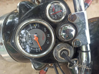 Black Royal Enfield Bullet 500