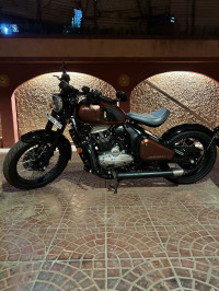 Copper Brown Jawa 42 Bobber Dual Channel ABS