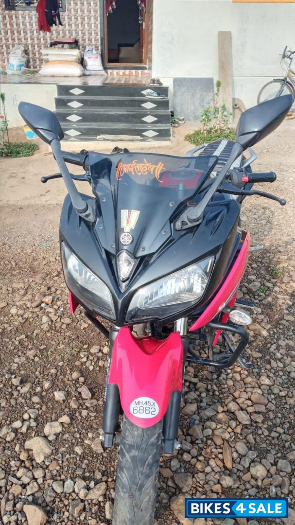 Red Black Yamaha Fazer FI V2