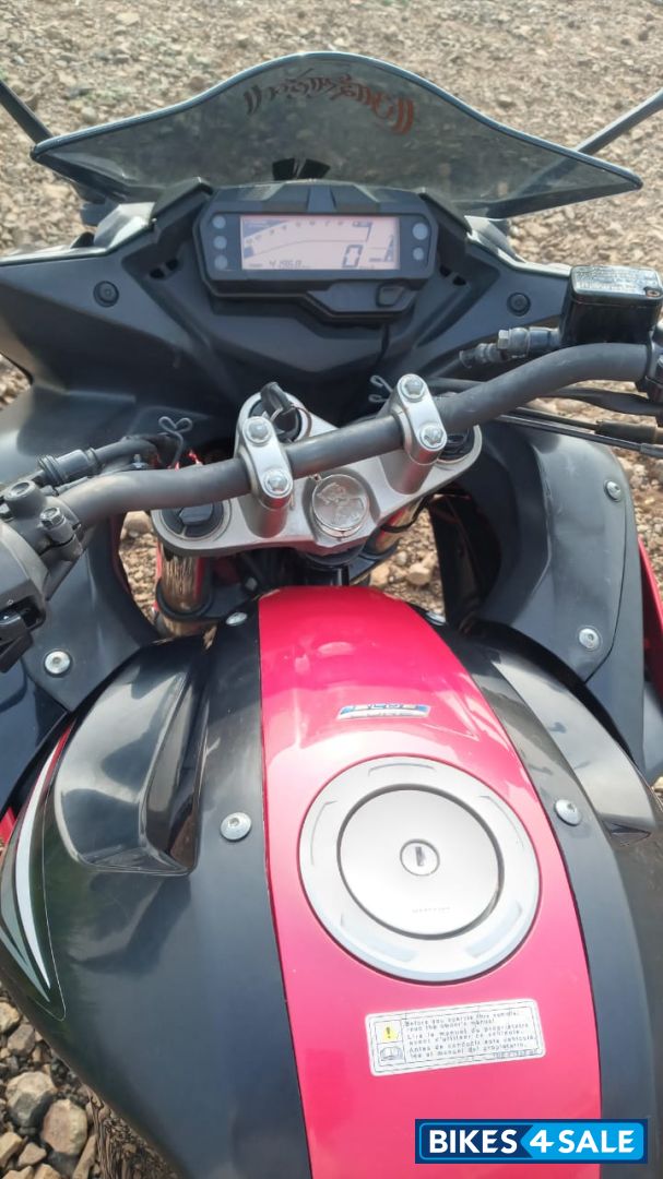 Red Black Yamaha Fazer FI V2