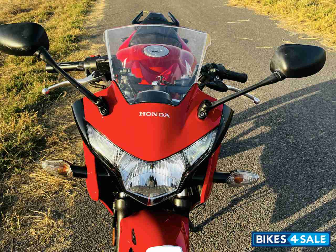 Sports Red Honda CBR 250R