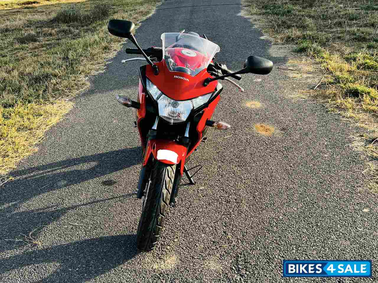 Sports Red Honda CBR 250R