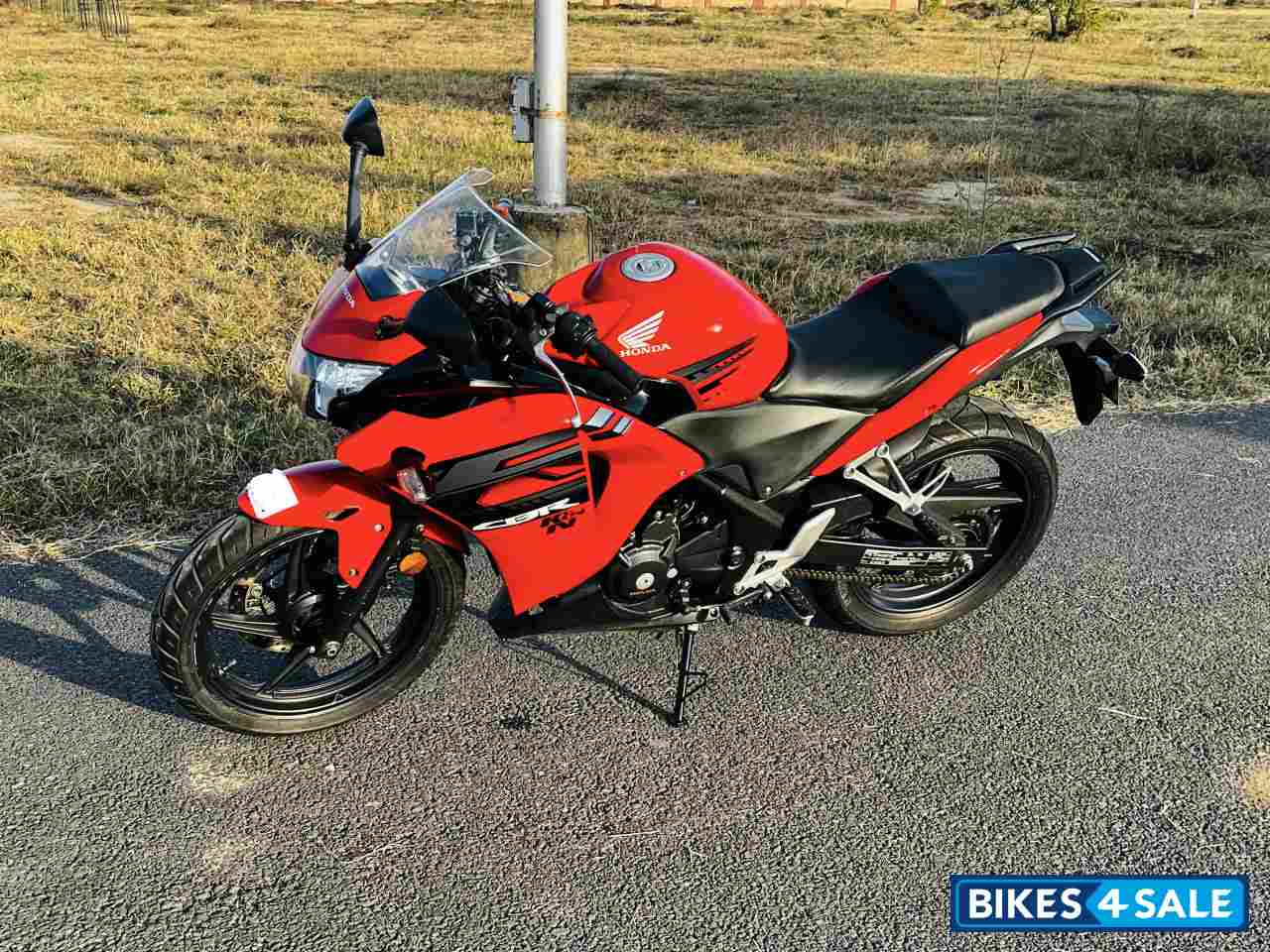Sports Red Honda CBR 250R