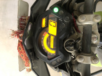 Black Green Yamaha FZ-S