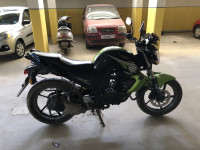 Black Green Yamaha FZ-S