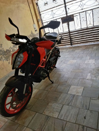 Orange & White KTM Duke 390