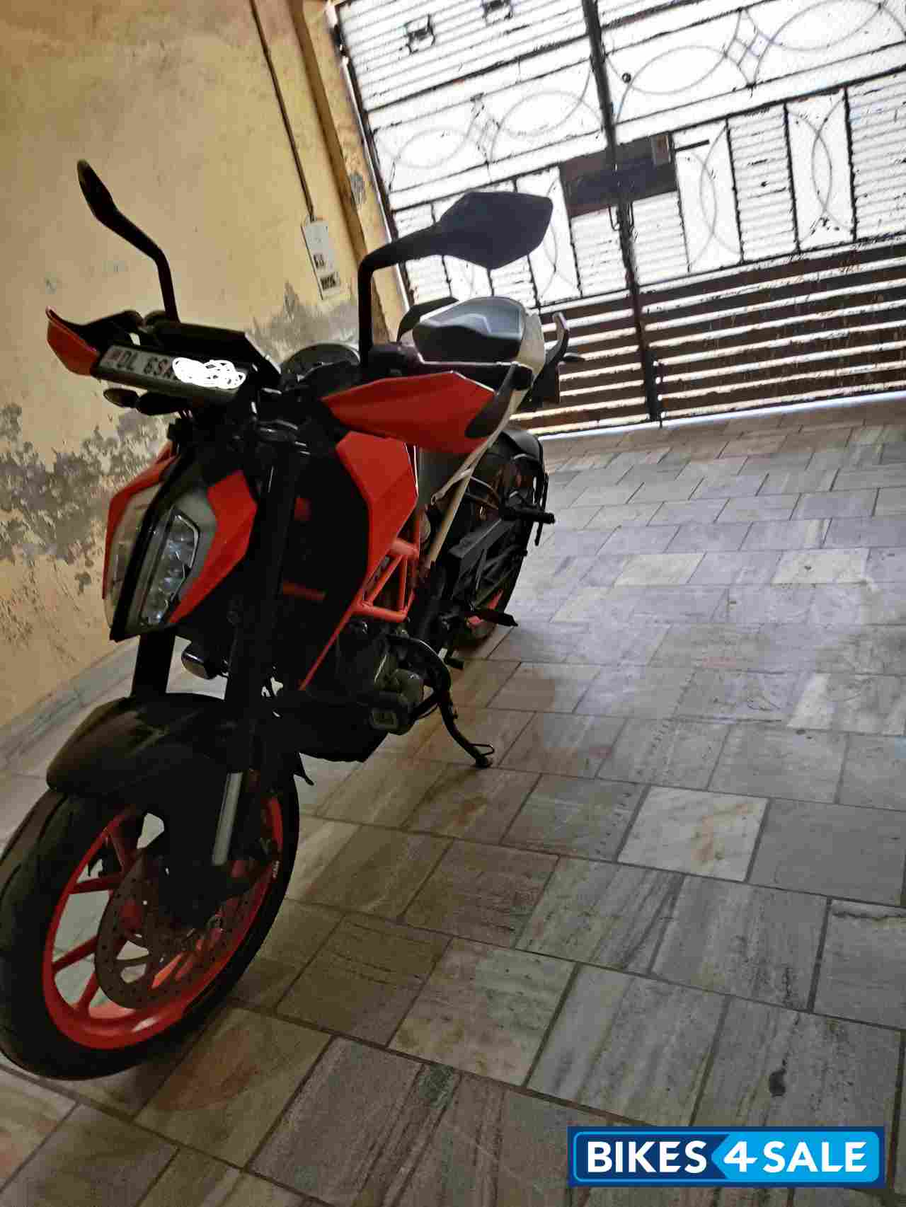 Orange & White KTM Duke 390