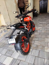 Orange & White KTM Duke 390