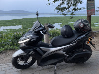 Black Yamaha Aerox 155
