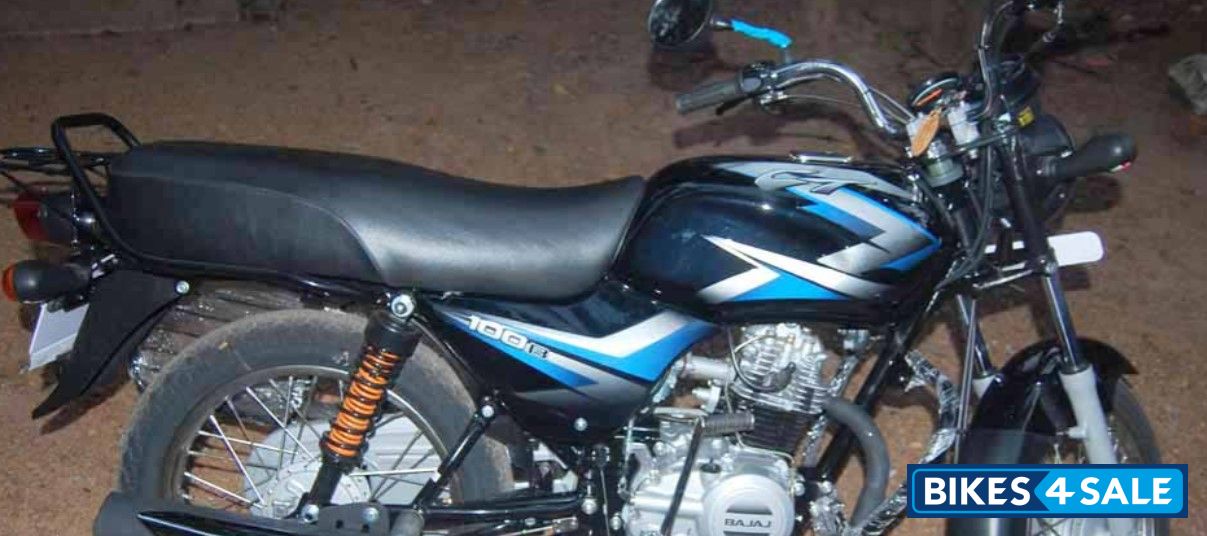 Black Blue Bajaj CT 100B