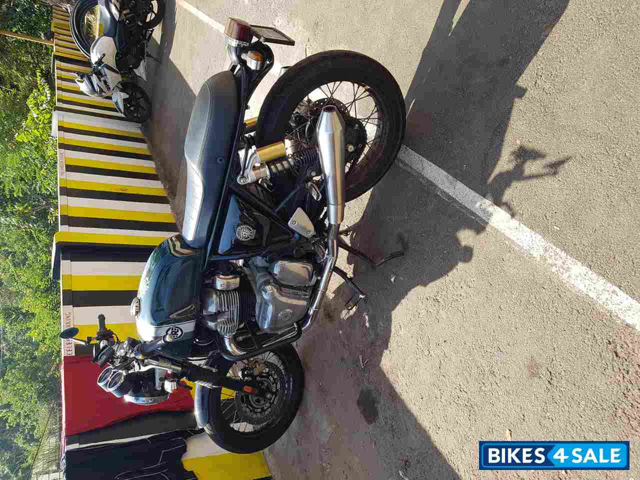 British Racing Green Royal Enfield Continental GT 650 Twin