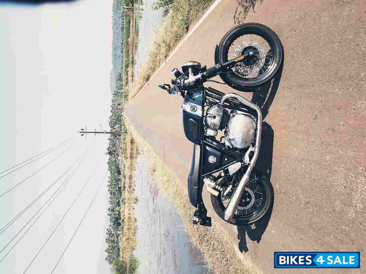 British Racing Green Royal Enfield Continental GT 650 Twin