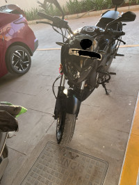 Dark Blue Bajaj Dominar 400 ABS BS6