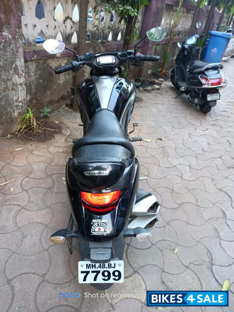 Black And Silver Suzuki Intruder 150 FI