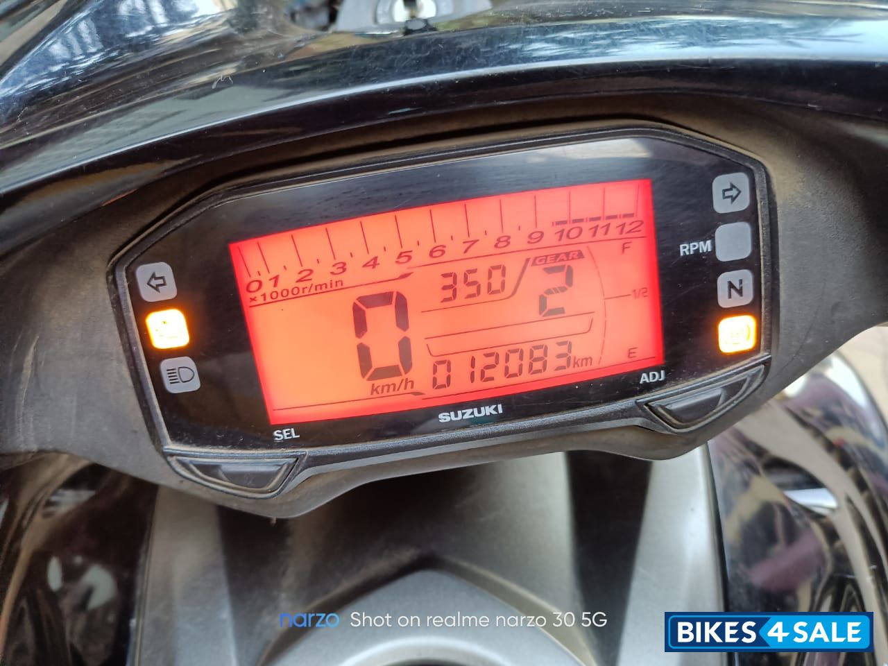 Black And Silver Suzuki Intruder 150 FI