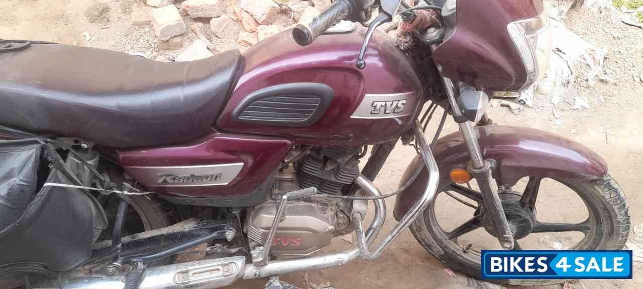 Matt Purple TVS Radeon