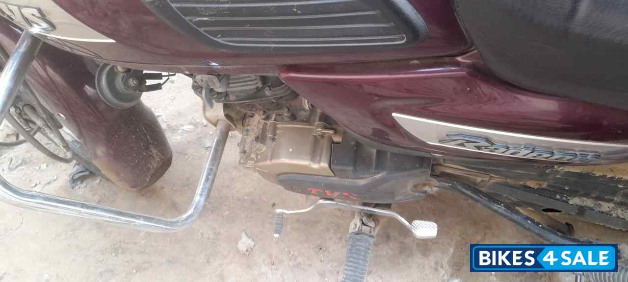 Matt Purple TVS Radeon