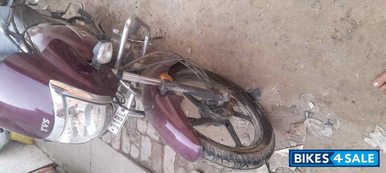 Matt Purple TVS Radeon