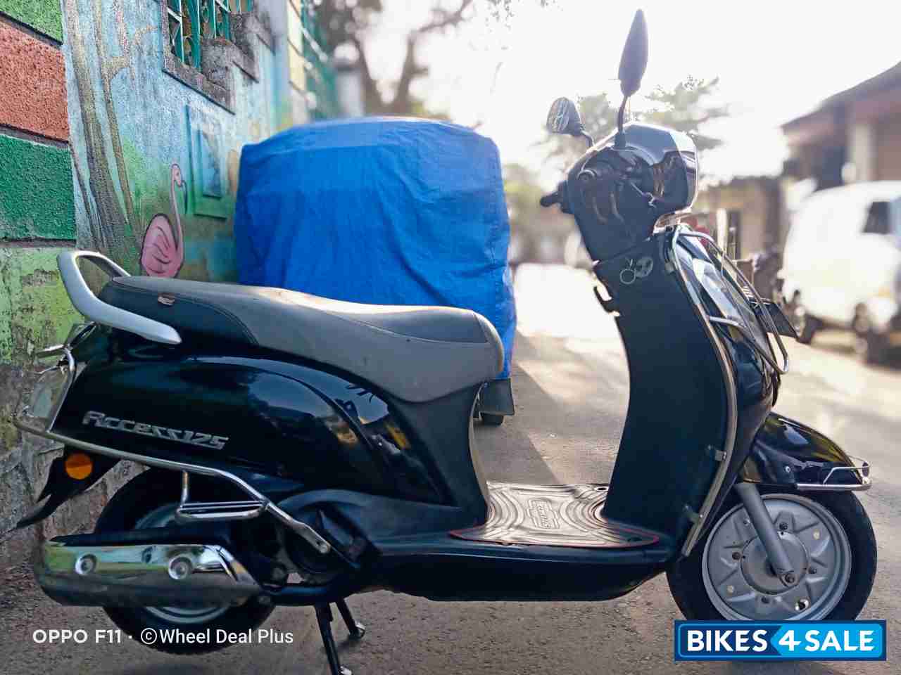 Black Suzuki Access 125 BS6