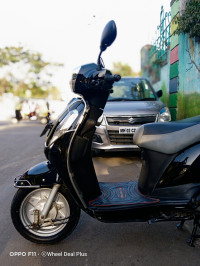 Black Suzuki Access 125 BS6