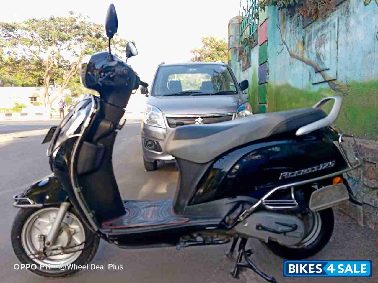 Black Suzuki Access 125 BS6