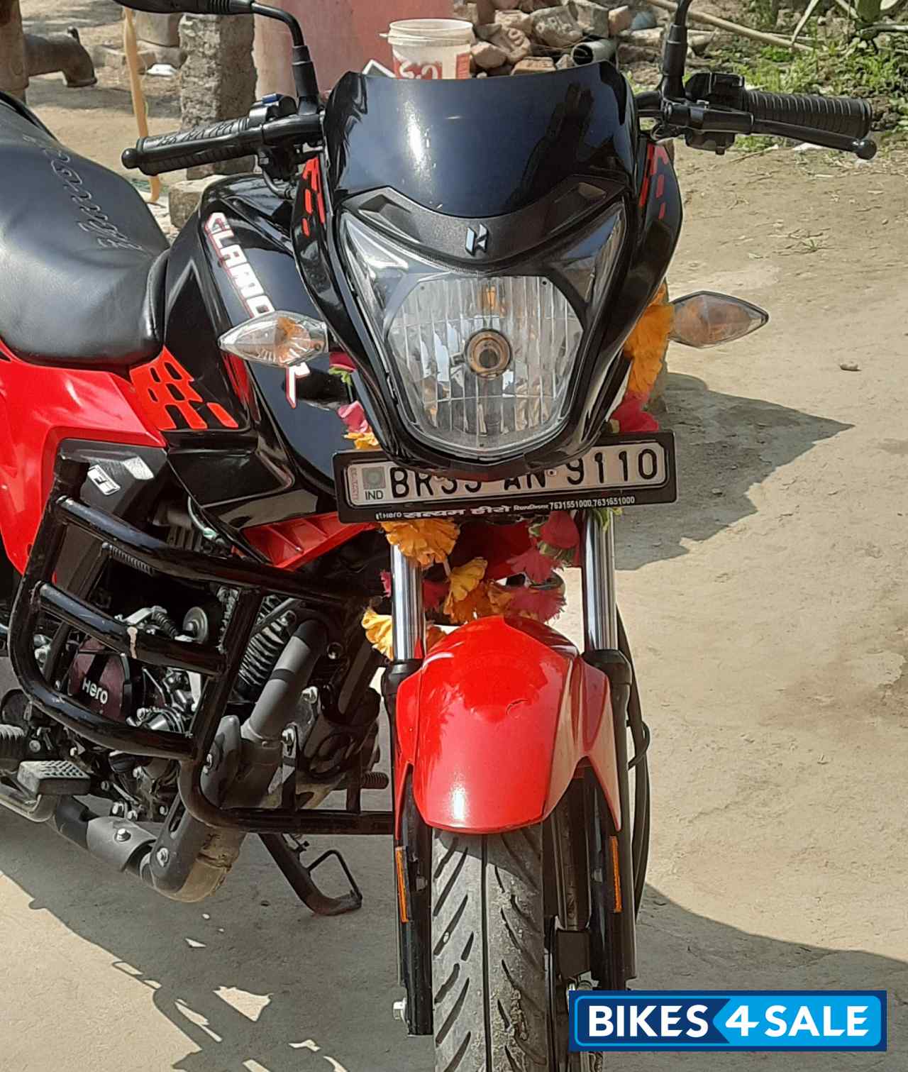 Red & Black Hero Glamour BS6