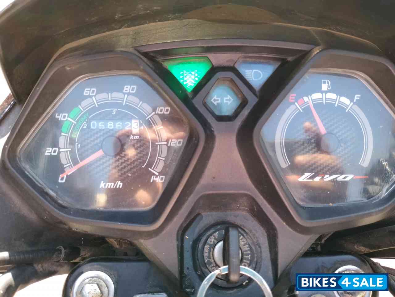 Black Honda Livo 110