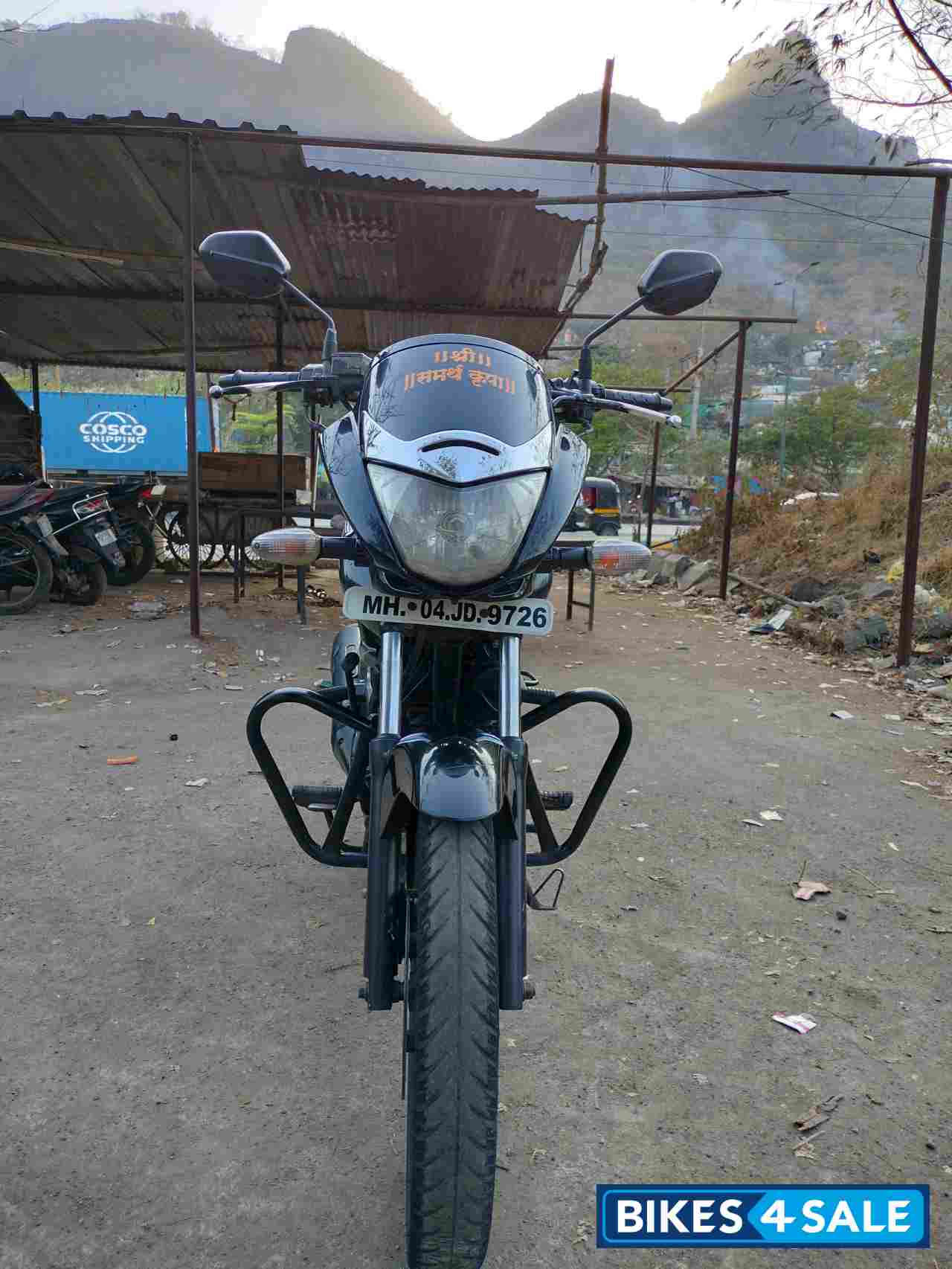 Black Honda CB Unicorn