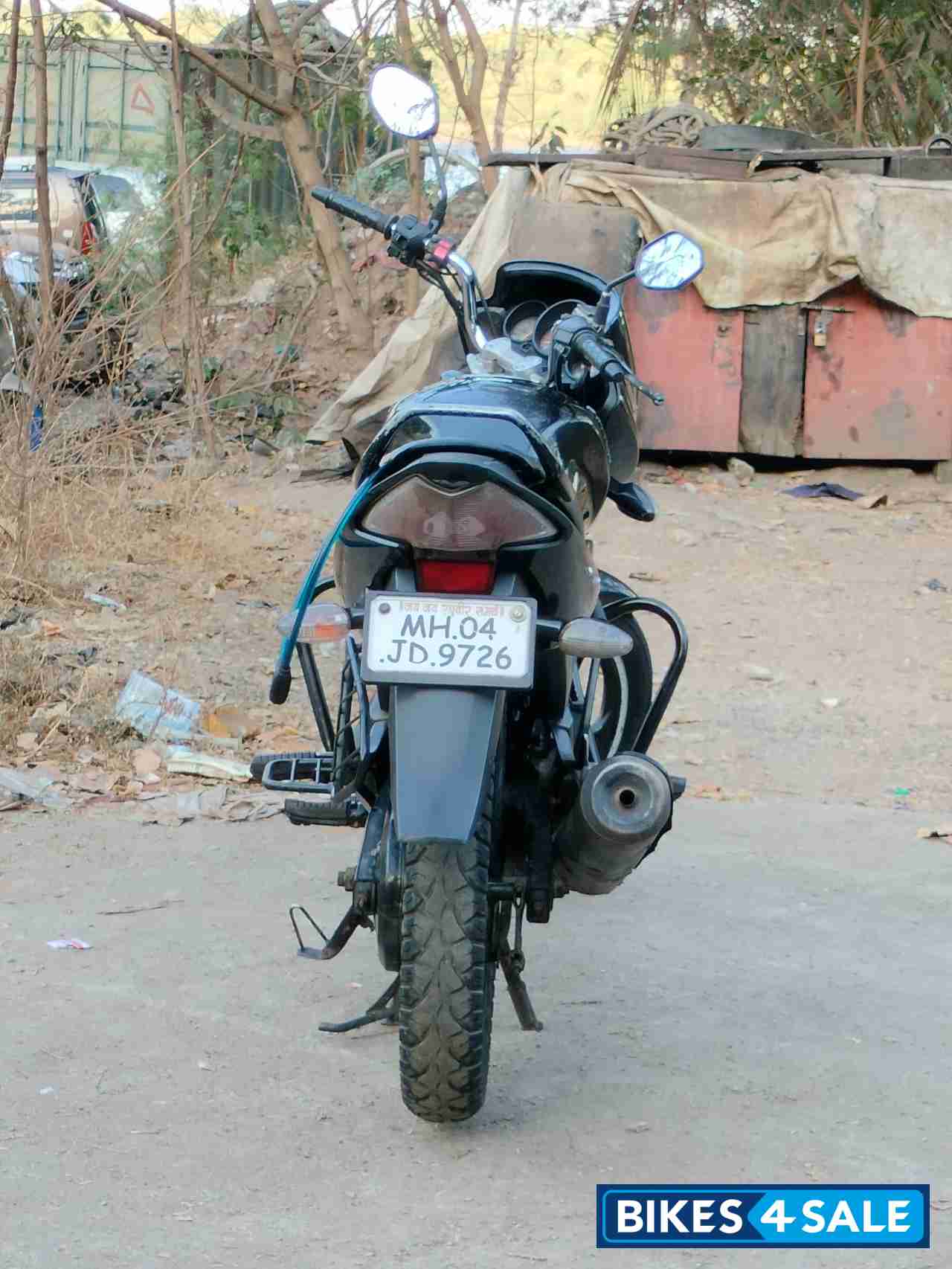 Black Honda CB Unicorn