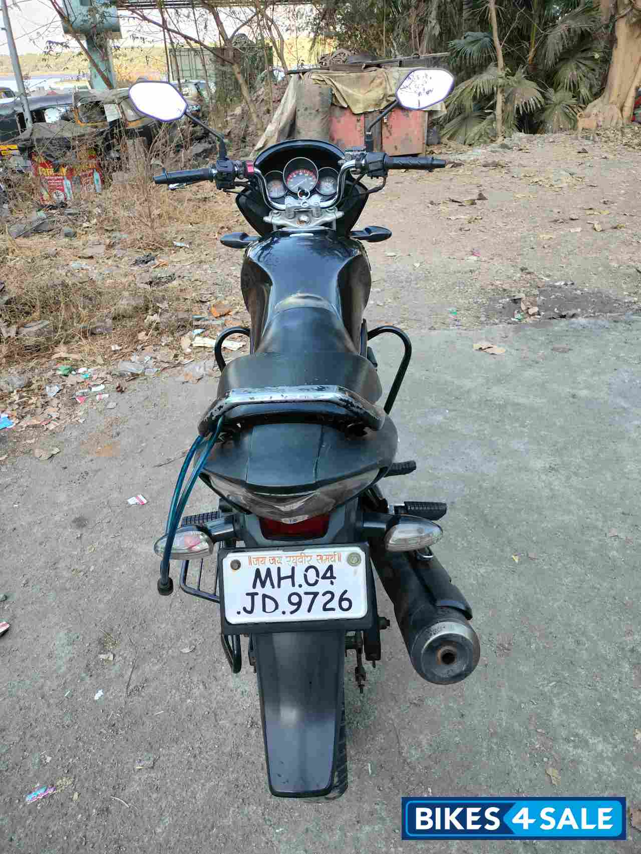 Black Honda CB Unicorn