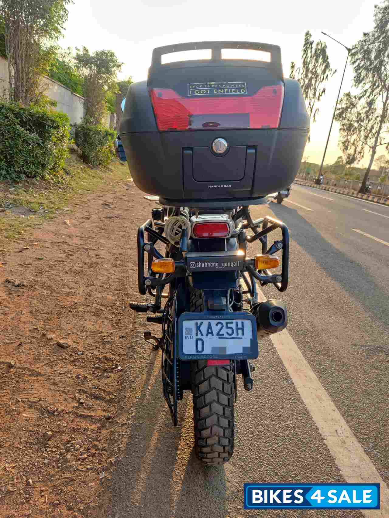 Granite Black Royal Enfield Himalayan BS VI