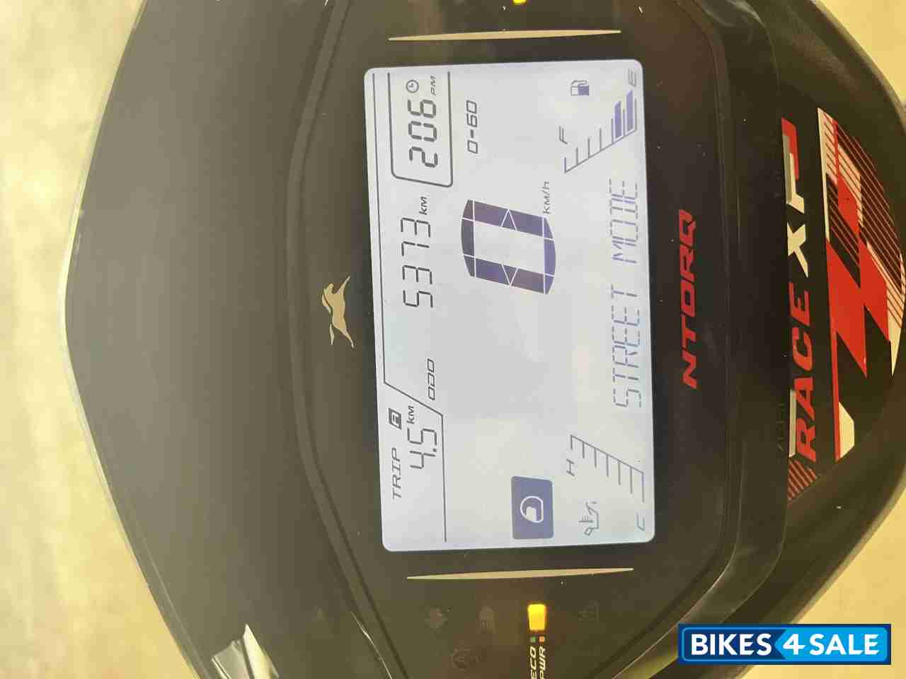 Red TVS NTORQ 125 Race XP