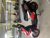 Red TVS NTORQ 125 Race XP