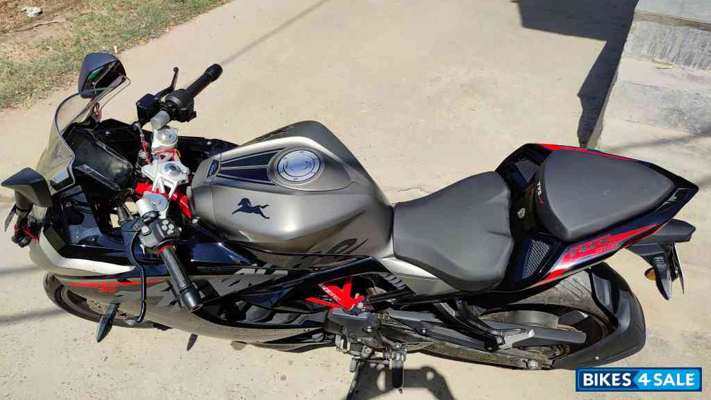 Grey Black TVS Apache RR 310 2020