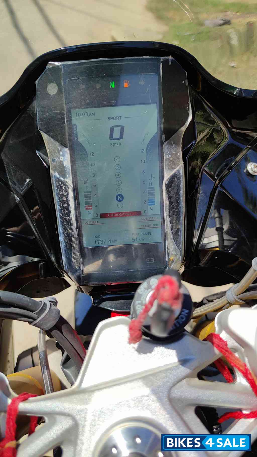 Grey Black TVS Apache RR 310 2020