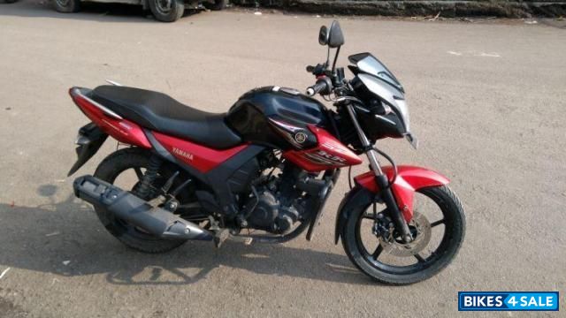 Read And Black Yamaha SZ-RR