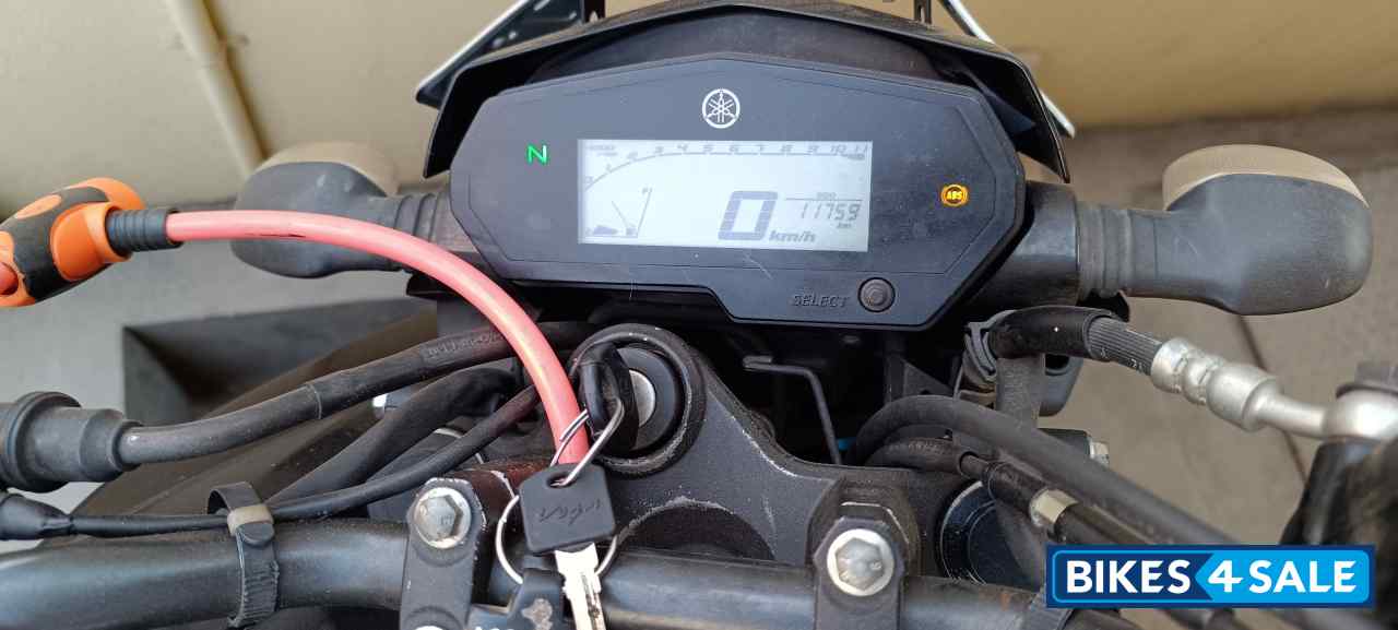 Blue And Black Yamaha  FZ 25