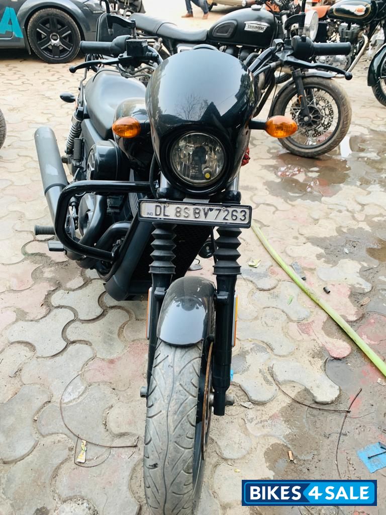 Jet Black Harley Davidson Street 750