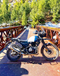 Lake Blue Royal Enfield Himalayan