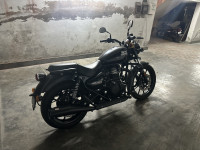 Black Royal Enfield Meteor 350 Fireball