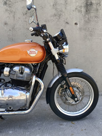 Rush Orange Royal Enfield Interceptor 650 Twin