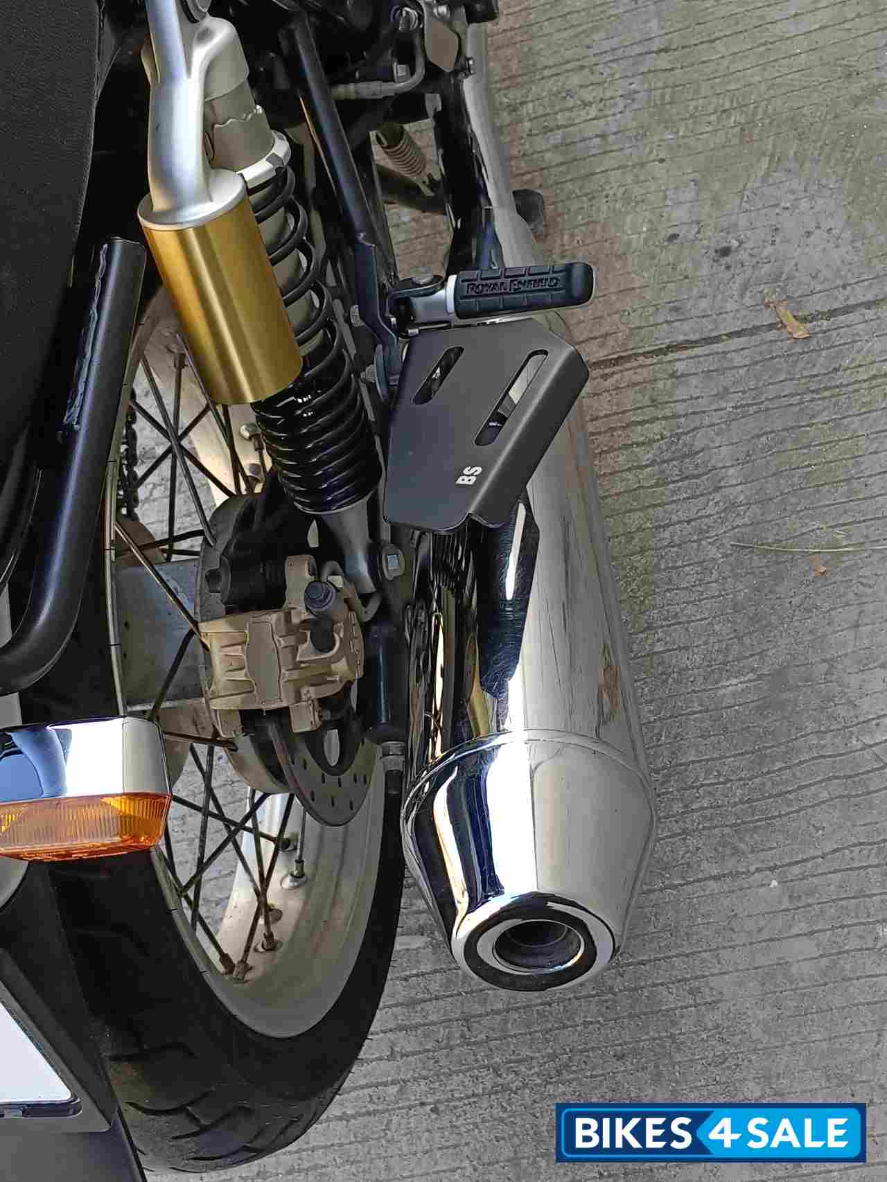 Rush Orange Royal Enfield Interceptor 650 Twin