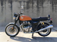 Rush Orange Royal Enfield Interceptor 650 Twin