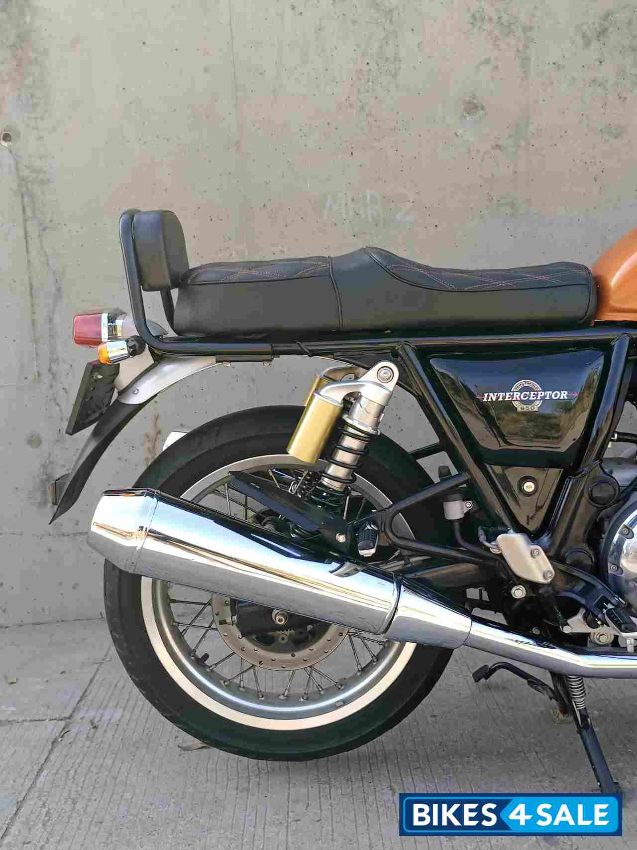 Rush Orange Royal Enfield Interceptor 650 Twin