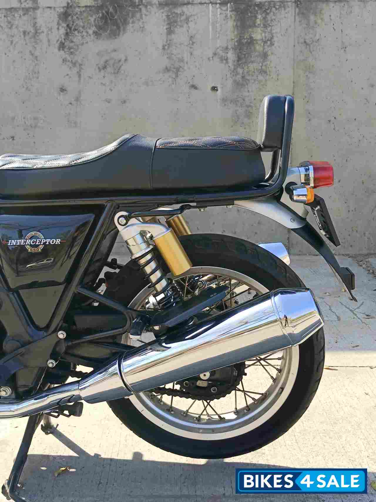 Rush Orange Royal Enfield Interceptor 650 Twin